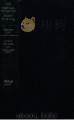 THE POETICAL WORKS OF ROBERT BROWNING VOLUME 2（1984 PDF版）