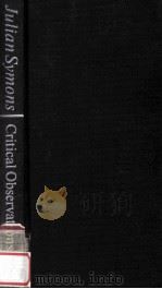 CRITICAL OBSERVATIONS（1981 PDF版）