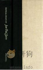 CRITICAL ESSAYS ON JEAN PAUL SARTRE（1988 PDF版）
