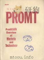 PREDICASTS OVERVIEW OF MARKETS AND TECHNOLOGY VOL.87 NO.1 JAN 1995 1995 PDF电子版封面