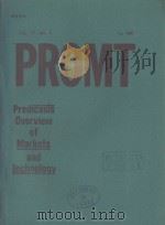 PREDICASTS OVERVIEW OF MARKETS AND TECHNOLOGY VOL.87 NO.8 AUG 1995 1995 PDF电子版封面