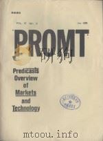 PREDICASTS OVERVIEW OF MARKETS AND TECHNOLOGY VOL.87 NO.10 OCT 1995（1995 PDF版）