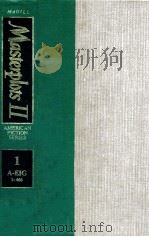 MASTERPLOTS 2 AMERICAN FICTION SERIES 1 A-EIG（1986 PDF版）