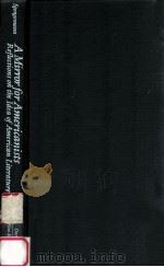 A MIRROR FOR AMERICANISTS REFLECTIONS ON THE IDEA OF AMERICAN LITERATURE（1989 PDF版）