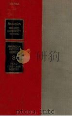 MASTERPLOTS AMERICAN FICTION SERIES 3 REA-Z（1985 PDF版）