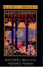 READER'S COMPANION TO F.SHOTT FITZGERALD'S TENDER IS THE NIGHT（1996 PDF版）