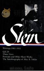 GERTRUDE STEIN WRITINGS 1903-1932（1998 PDF版）