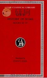 LIVY:HISTORY OF ROME SUMMARIES BOOKS XXXXVIII-XXXIX（1936 PDF版）
