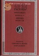 TACITUS:THE ANNALS BOOKS IV-V（1931 PDF版）