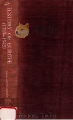 A HISTORY OF EUROPE(1789-1945)（1982 PDF版）