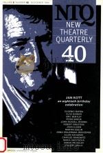 NTQ NEW THEATRE QUARTERLY 40 1994 PDF电子版封面