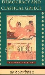 DEMOCRACY AND CLASSICAL GREECE SECOND EDITION 1978 PDF电子版封面 J.K.DACIES