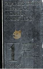 READER'S DIGEST LIBRARY OF MODERN KNOWLEDGE（1987 PDF版）
