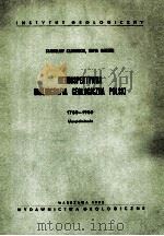 RETROSPEKTYWAN BIBLIOGRAFIA GEOLOGICZNA POLSKI 1750-1950（1972 PDF版）