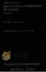 HANDBOOK ON MECHANICAL PROPERTIES OF ROCKS VOLUME 2（1978 PDF版）