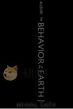 THE BEHAVIOR OF THE EARTH（1988 PDF版）