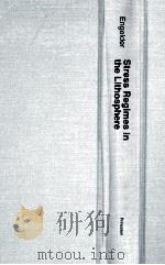 STRESS REGIMES IN THE LITHOSPHERE PDF电子版封面 0691085552