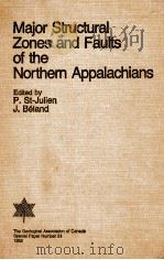 MAJOR STRUCTURAL ZONES AND FAULTS OF THE NORTHERN APPALACHIANS（1982 PDF版）