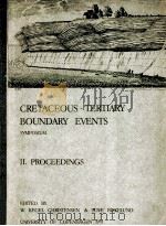 CRETACEOUS/TERTIARY BOUNDARY EVENTS SYMPOSIUM Ⅱ.PROCEEDINGS（1979 PDF版）