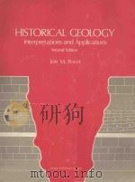 HISTOTICAL GEOLOGY INTERPRETATIONS AND APPLICATIONS 1976 PDF电子版封面 0808716476