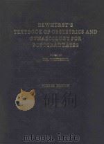 DEWHURST`S TEXTBOOK OF OBSTETRICS AND GYNAECOLOGY FOR POSTGRADUATES FOURTH EDITION（1986 PDF版）