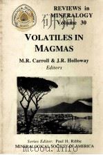 REVIEWS IN MINERALOGY VOLUME 30 VOLATILES IN MAGMAS 1994 PDF电子版封面 0939950367