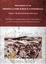 PROCEEDINGS OF THE EIGHTH LUNAR SCIENCE CONFERENCE VOLUME 1（1977 PDF版）