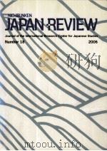 JAPAN REVIEW 2006?18 PDF电子版封面 NICHIBUNKEN