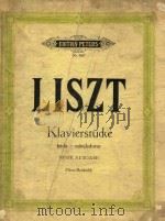 EDITION PETERS.NR.3371 LISZT EINE SAMMLUNG WENIG BEKANNTER KLAVIERSTUCKE（ PDF版）