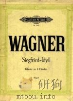 EDITION PETERS Nr.3432 WAGNER Siegfried=Idyll PDF电子版封面