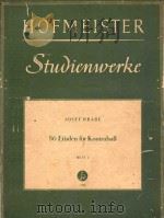JOSEF HRABE 86 ETUDEN FUR KONTRABAβHEFT2（ PDF版）