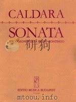 ANTONIO CALDARA SONATA PER VIOLONCELLO E BASSO CONTINUO PDF电子版封面 KOZREADJA