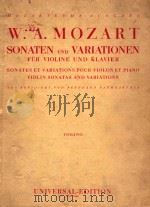 SONATEN UND VARIATIONEN FUR VIOLINE UND KLAVIER（ PDF版）