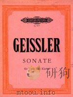 EDITON PETERS Nr.9177 SONATE FUR VIOLA UND KLAVIER PDF电子版封面