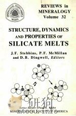 REVIEWS IN MINERALOGY VOLUME 32（1995 PDF版）