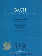 J.S.BACH FRANZOSISCHE SUITEN DIE VERZIERTE FASSUNG BWV812-817（1980 PDF版）