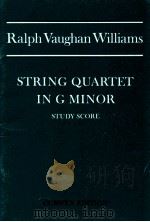 STRING QUARTET IN G MINOR（1983 PDF版）
