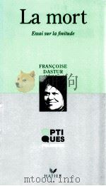 La Mort:Essai sur la finitude（1994 PDF版）