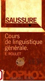 f.de saussure:cours de linguistique generale 1975 PDF电子版封面 Christian de Rabaudy et Beatri