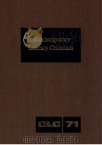 CONTEMPORARY LITERARY CRITICISM VOLUME 71（1992 PDF版）