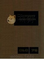 CONTEMPORARY LITERARY CRITICISM VOLUME 78   1994  PDF电子版封面    JAMES P.DRAPER 