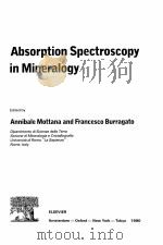 Absorption Spectroscopy in Mineralogy（1990 PDF版）