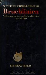 Wendelin Schmidt-Dengler Bruchlinien（1995 PDF版）