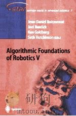 ALGORITHMIC FOUNDATIONS OF ROBOTICS V PDF电子版封面 3540404767 J.-D.BOISSONNAT.J.BURDICK
