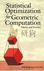 STATISTICAL OPTIMIZATION FOR GEOMETRIC COMPUTATION（ PDF版）