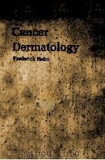 CANCER DERMATOLOGY 1979 PDF电子版封面