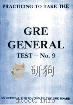 PRACTICING TO TAKE THE CRE GENERAL TEST NO.9（1990 PDF版）