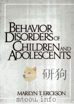 Behavior disorders of children and adolescents（1987 PDF版）