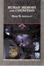 HUMAN MEMORY AND COGNITION（1989 PDF版）