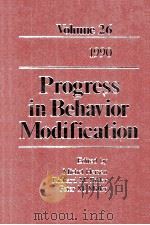 PROGRESS IN BEHAVIOR MODIFICATION  VOLUME  26  1990（1990 PDF版）